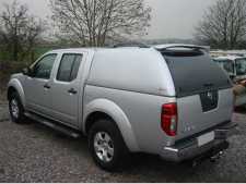 Nissan Navara D40 MK2 (2010-2016) SJS Solid Sided Hardtop Double Cab  With Central Locking