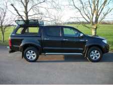 Nissan Navara D22 MK2 (2002-2005) SJS Side Opening Hardtop Double Cab  With Central Locking