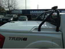 Used Tonneau Cover for  Nissan Navara NP300  Double Cab Storm White