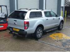 Used  Truckman Canopy in Silver for  Ford Ranger  MK5-MK7 (12-23) Double Cab