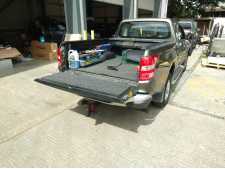 Used Mountain Top roller shutter and roll bar for EXTRA CAB Mitsubishi L200 Series 5 MK7