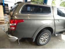 Used Mitsubishi L200 Series 5 MK7 2015-19 Double cab - Amazon Green, does not lock