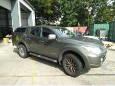 Used Mitsubishi L200 Series 5 MK7 2015-19 Double cab - Amazon Green, does not lock