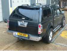 Used  SJS Canopy for Nissan Navara D40 MK2 (2010-2016) Double Cab