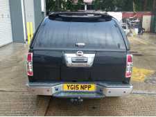 Used  SJS Canopy for Nissan Navara D40 MK2 (2010-2016) Double Cab