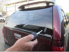 Central locking system for SJS canopies rear door only