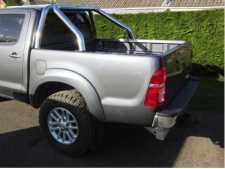 Single Hoop Roll Bar 76mm Stainless Steel