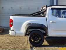 Black Single Hoop 70mm Roll Bar