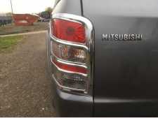 Toyota Hilux  MK10 Taillight covers - Chrome Double Cab