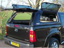 Toyota Hilux MK7  (2008-2011) SJS Side Opening Hardtop Double Cab  With Central Locking