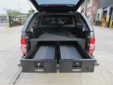 Toyota Hilux MK7  (2008-2011) Low Tray Bins / Drawers Systems