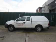 Toyota Hilux MK6  (2005-2008) SJS Solid Sided Hardtop King / Extra Cab  With Central Locking