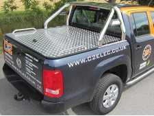 Volkswagen Amarok MK2 (17-21) Aluminium Tonneau Covers With Sport Bar