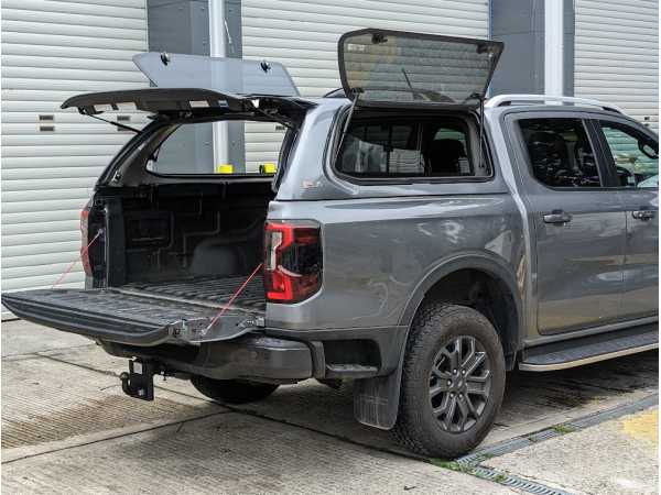 Ford Ranger MK8 (2023-ON) SJS Side Opening Hardtop Double Cab   With Central Locking