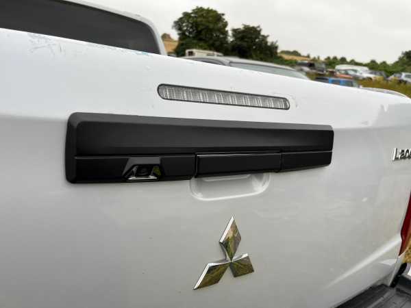 Mitsubishi L200 MK8 Series 6 (2019-22) Tailgate handle cover - BLACK Double Cab