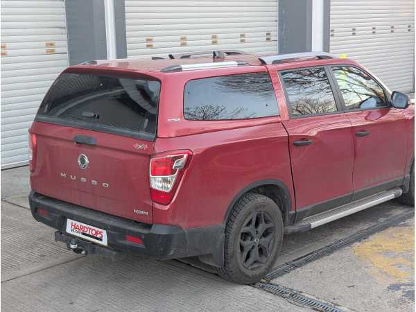 Used Carryboy S6 Canopy for  Ssangyong-KGM Musso Short Bed MK2 (19-ON) Double Cab  Indian Red