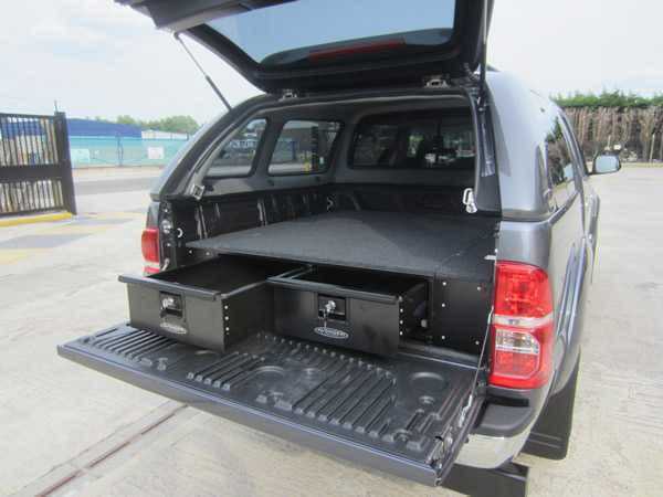 Chevrolet Colorado (2003-2012) Low Tray Bins / Drawers Systems