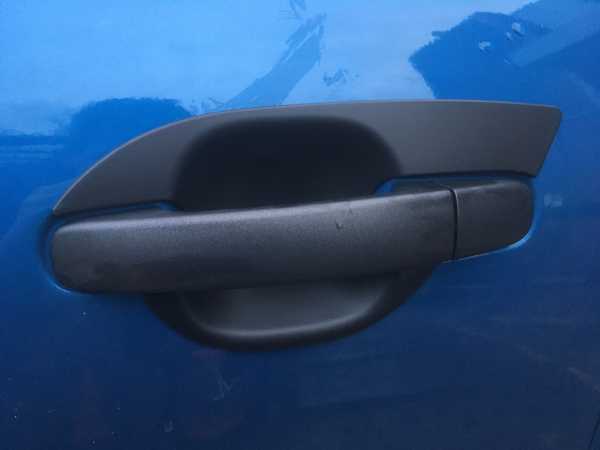 Ford Ranger MK5 Door handle inserts - BLACK Double Cab