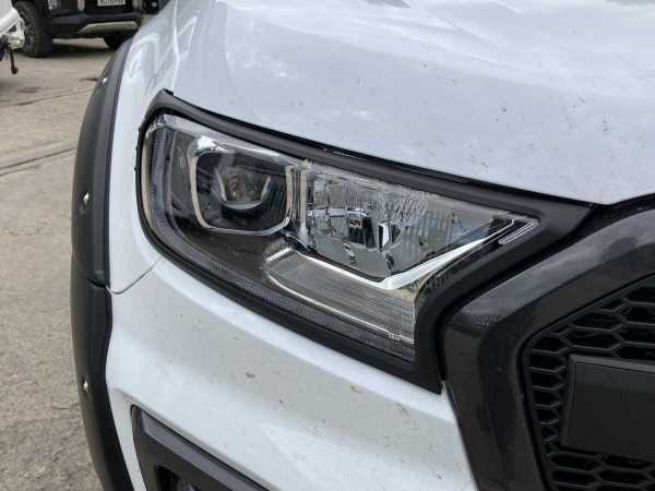 Ford Ranger MK7 (2019-23) Headlight covers - BLACK Double Cab