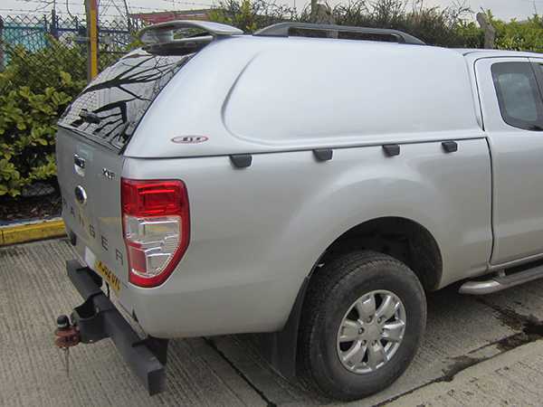 Ford Ranger MK5 (2012-2016) SJS Solid Sided Hardtop King / Extra Cab   With Central Locking