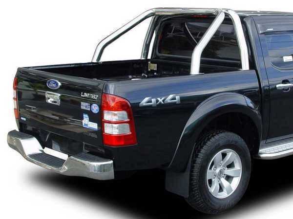 Mazda BT-50 (2006-2012) - Single Hoop Roll Bar 76mm Stainless Steel