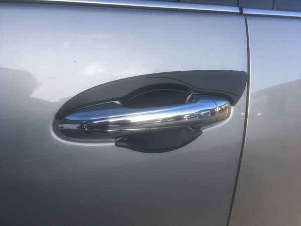 Toyota Hilux MK9 Door handle inserts - Black Double Cab