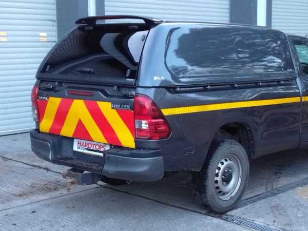 Toyota Hilux MK11  (20-ON) SJS Solid Sided Hardtop Single Cab  With Central Locking