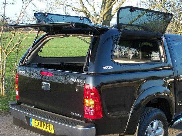 Toyota Hilux MK6  (2005-2008) SJS Side Opening Hardtop Double Cab 