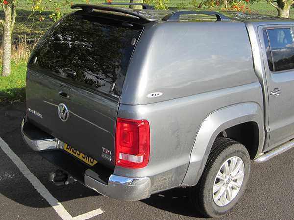 Volkswagen Amarok MK1 (23-ON) SJS Solid Sided Hardtop Double Cab With Central Locking