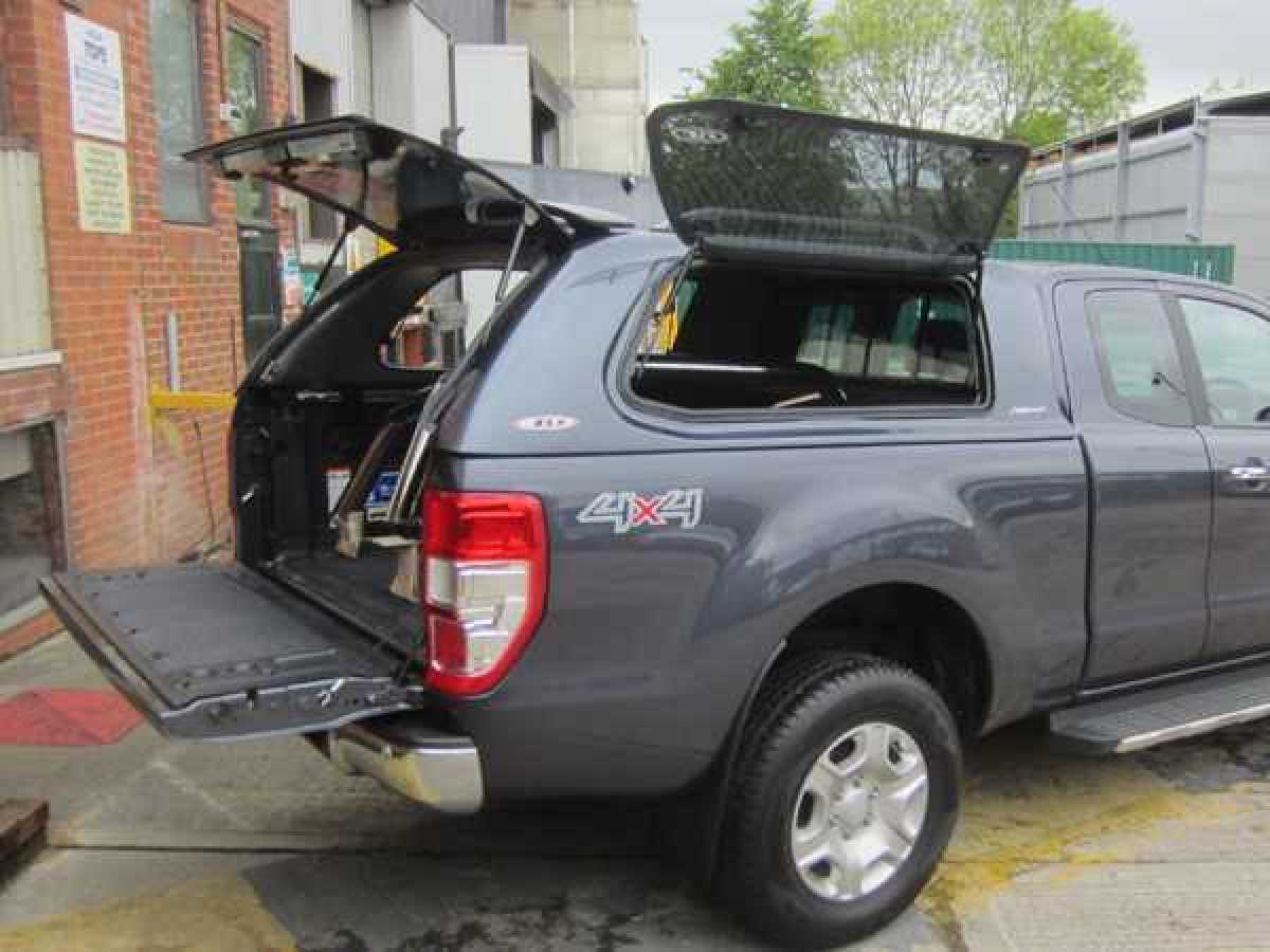 Ford Ranger MK3 Hard Top|Canopy|SJS Side Opening Extra Cab