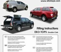 Fitting instruction for SsangYong for the EKO Tops Fitting